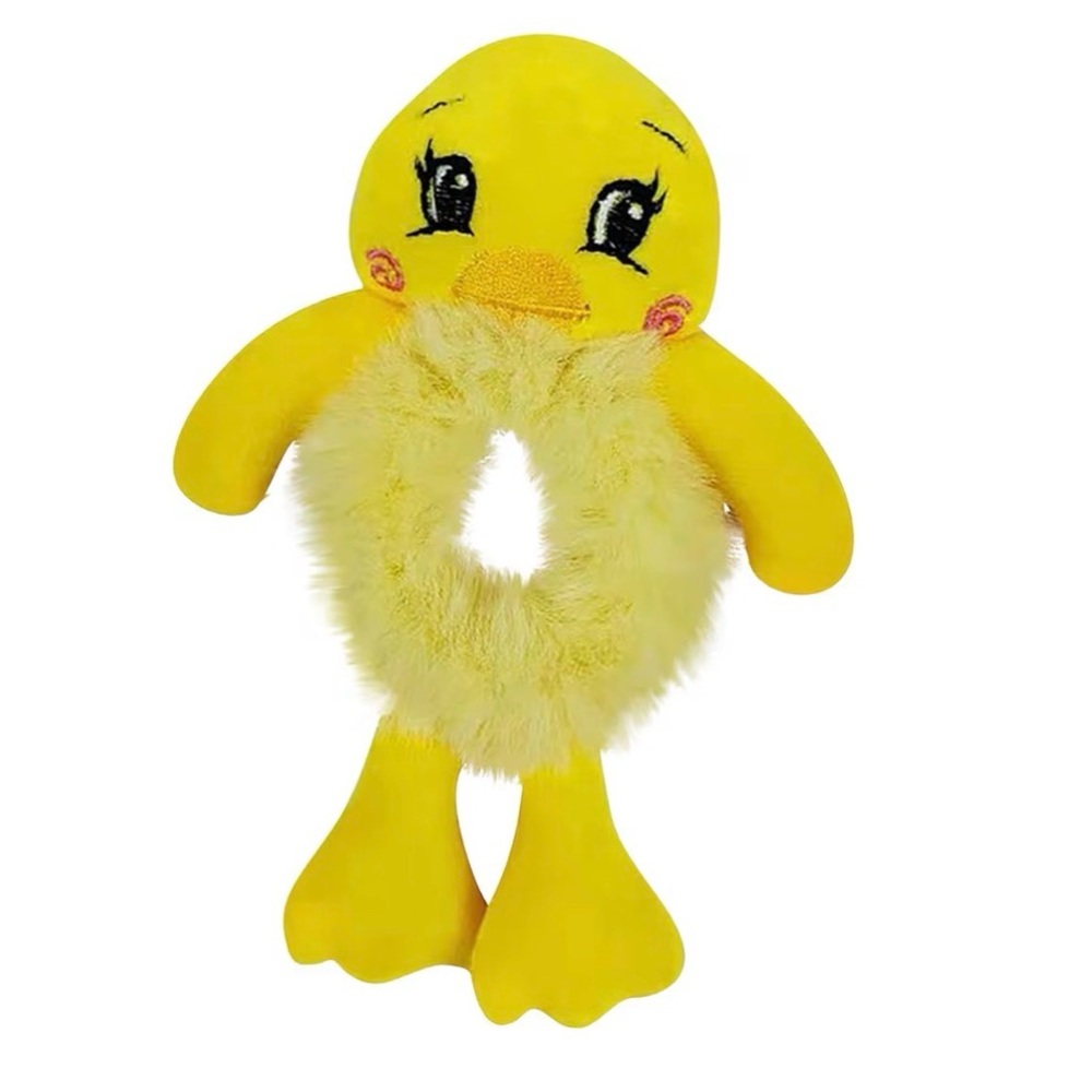NEW Duck Plush Hair Scrunchie/Bracelet